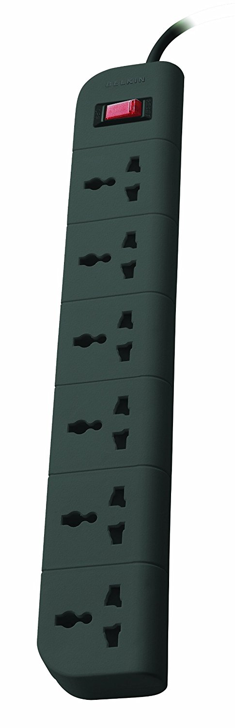 Belkin 6-Outlet Surge Protector 2M Cord